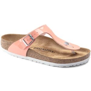 Birkenstock Gizeh Birko-Flor Patent NWT size 38/7
